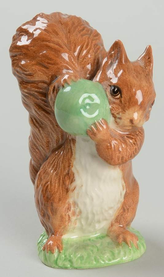 Beatrix Potter Backstamp 10 Squirrel Nutkin - No Box by Royal Doulton-1