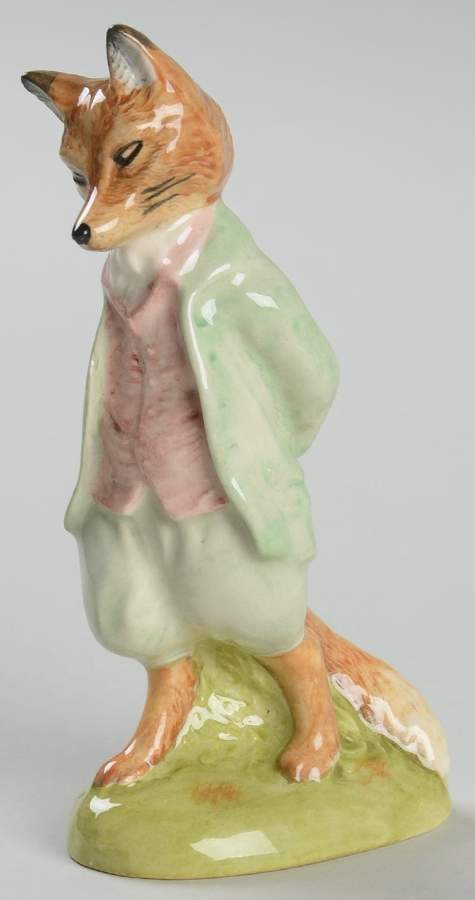 Beatrix Potter Backstamp 10 Foxy Whiskered Gentleman - Boxed by Royal Doulton-1