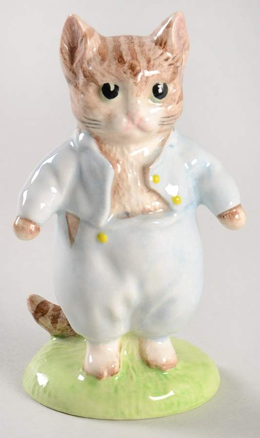 Beatrix Potter Backstamp 10 Tom Kitten-1st Ver/2nd Var - Boxed by Royal Doulton-1