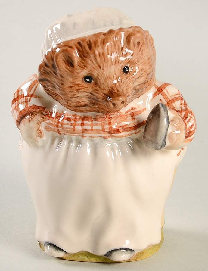 Beatrix Potter Backstamp 10 Mrs Tiggy Winkle - Boxed by Royal Doulton-1