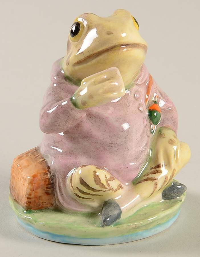 Beatrix Potter Backstamp 10 Jeremy Fisher - No Box by Royal Doulton-1
