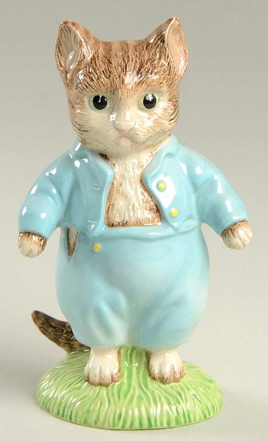 Beatrix Potter Backstamp 6 Tom Kitten-Large Size - Boxed by Royal Doulton-1