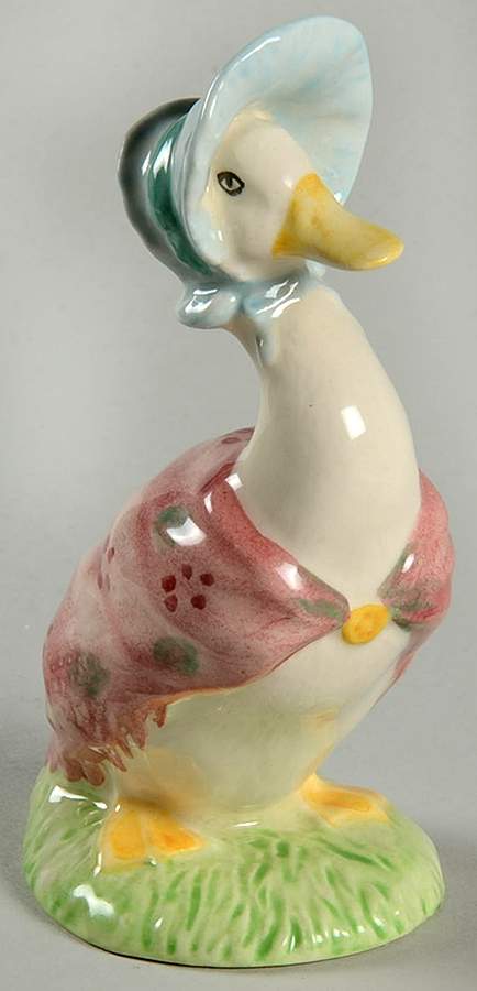 Beatrix Potter Backstamp 6 Jemima Puddle-Duck-1ver.1var - No Box by Royal Doulton-1