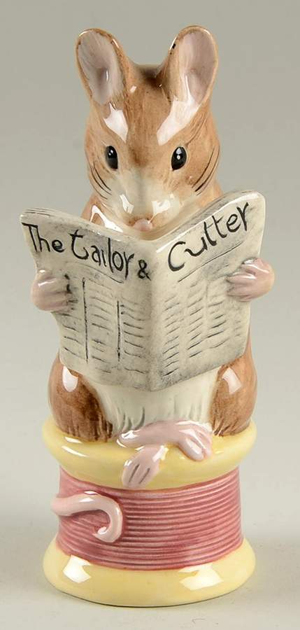 Beatrix Potter Backstamp 6 Tailor Of Gloucester-Large Size - Boxed by Royal Doulton-1