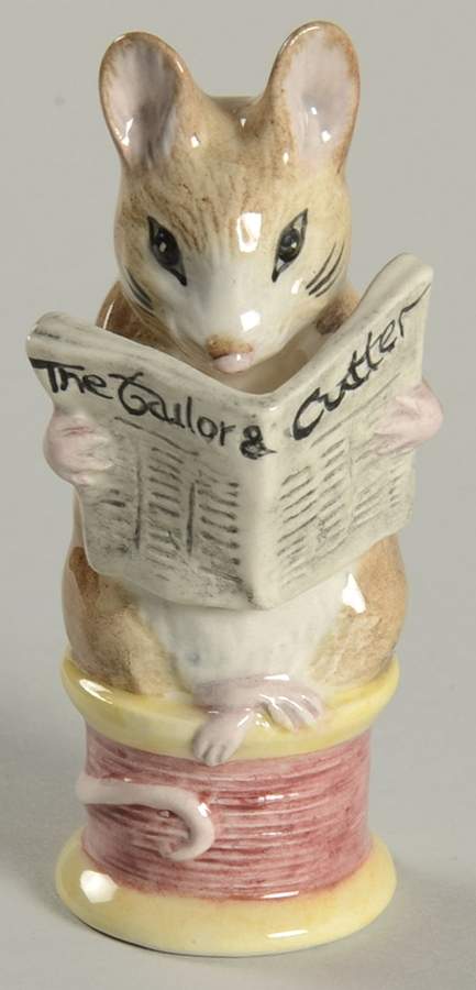 Beatrix Potter Backstamp 6 Tailor Of Gloucester-1ver. - Boxed by Royal Doulton-1