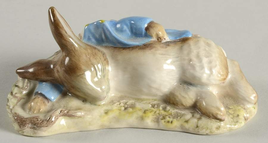 Beatrix Potter Backstamp 6 Peter In The Gooseberry Net - Boxed by Royal Doulton-1