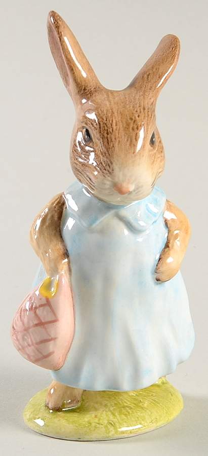 Beatrix Potter Backstamp 6 Mrs Flopsy Bunny - Boxed by Royal Doulton-1