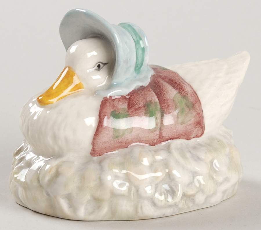 Beatrix Potter Backstamp 6 Jemima Puddle-Duck Made A Feather Nest - Boxed by Royal Doulton-1