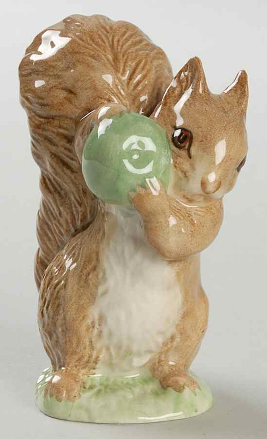 Beatrix Potter Backstamp 6 Squirrel Nutkin - Boxed by Royal Doulton-1