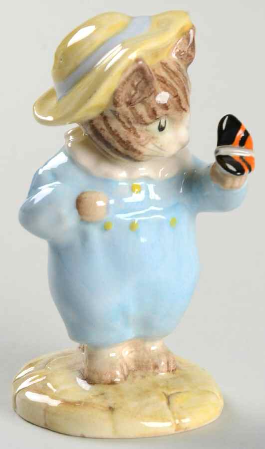 Beatrix Potter Backstamp 6 Tom Kitten And Butterfly - Boxed by Royal Doulton-1