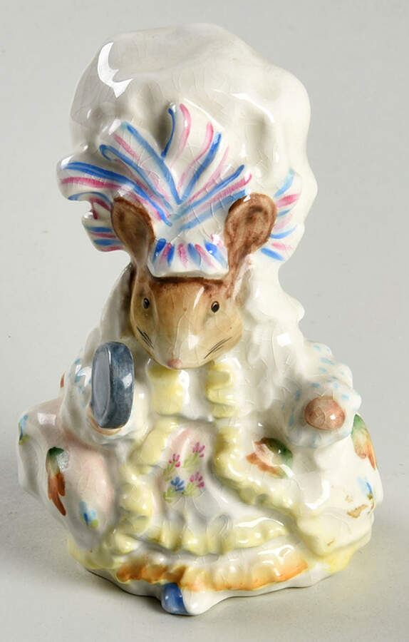 Beatrix Potter Backstamp 2 Lady Mouse - Boxed by Royal Doulton-1