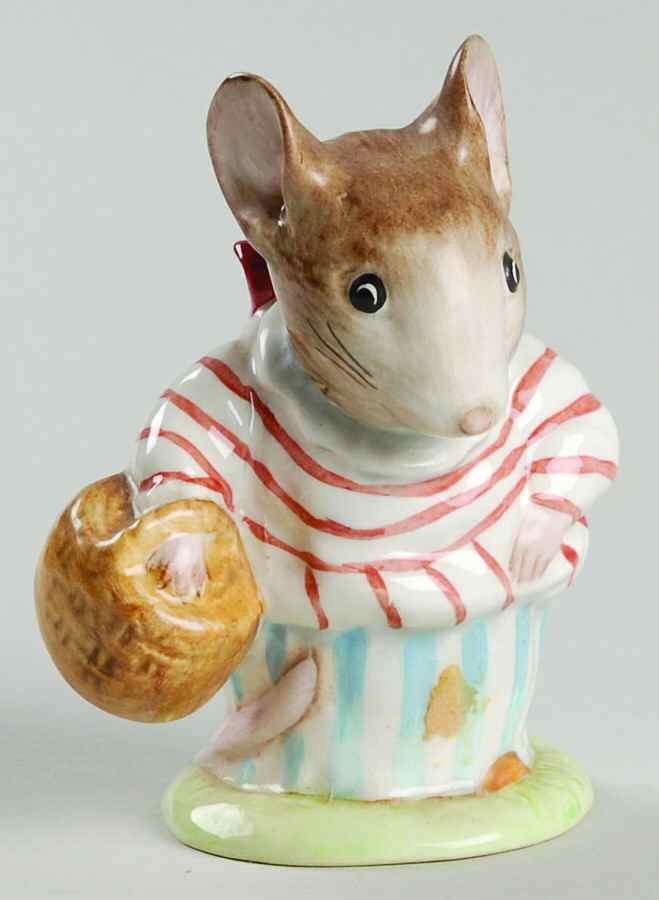 Beatrix Potter Backstamp 2 Mrs Tittlemouse - Boxed by Royal Doulton-1