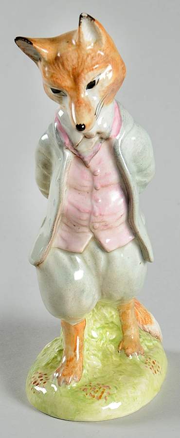 Beatrix Potter Backstamp 2 Foxy Whiskered Gentleman - Boxed by Royal Doulton-1