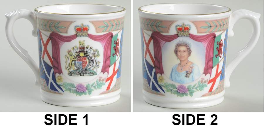 Royal Worcester Royalty Giftware Elizabeth Ii 70th Birthday Mug - No Box by Royal Worcester-1