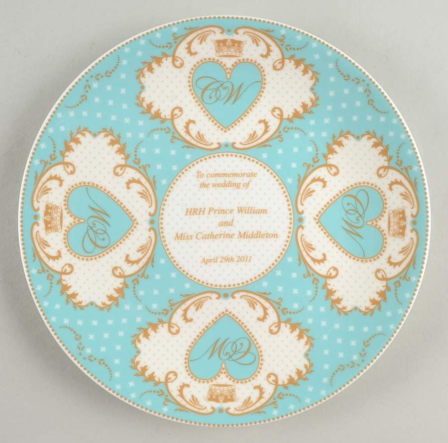 Royal Worcester Royalty Giftware William And Kate Wedding Plate - Boxed by Royal Worcester-1