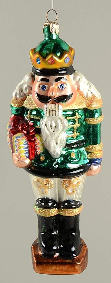 Nutcrackers Nutcracker Trio-With Present - No Box by Christopher Radko-1