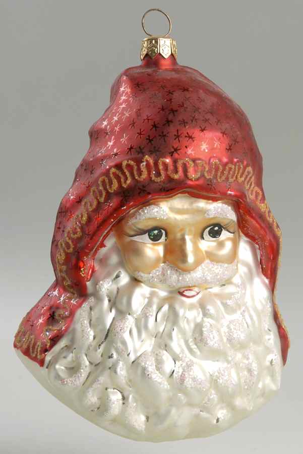 Santa-Heads Jolly Elf Jr - No Box 42 by Christopher Radko-1