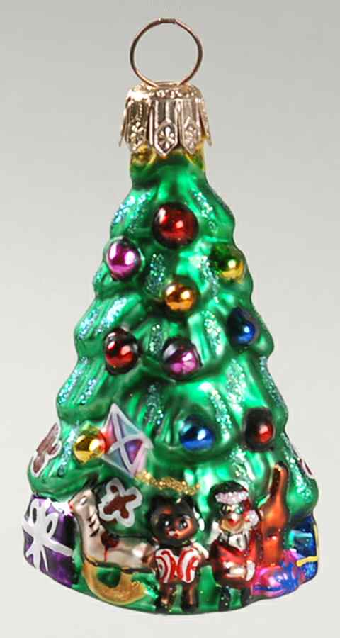 Trees & Pinecones Spruced Up Spruced Gem - No Box by Christopher Radko-1