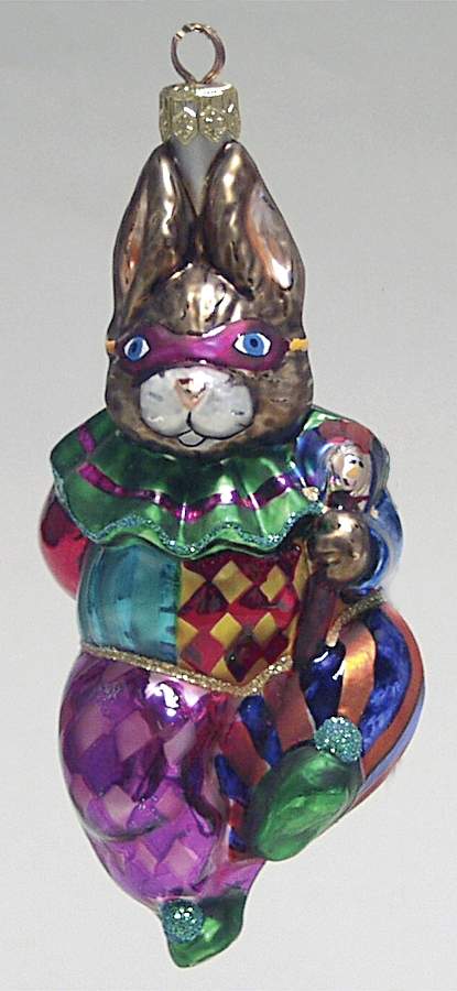 Rabbits & Bunnies Mask Hare Ade - No Box by Christopher Radko-1