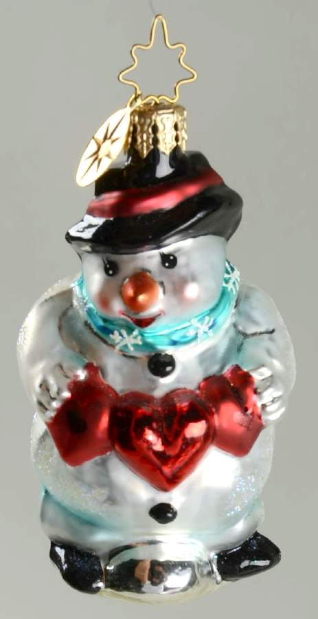 Snowmen Petite Love You This Much - No Box by Christopher Radko-1