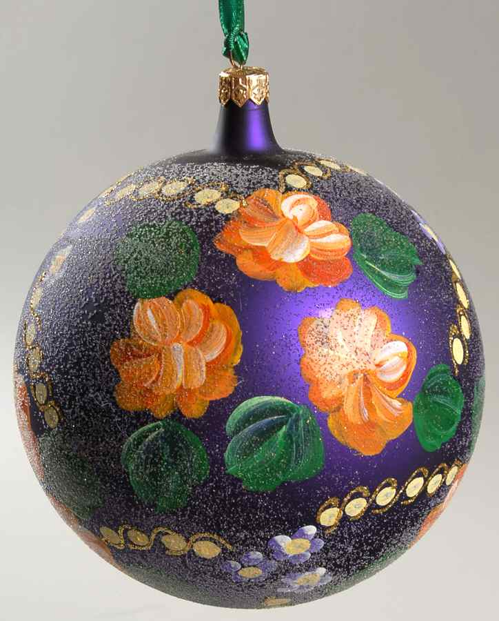 Balls Midnight Garden - No Box by Christopher Radko-1