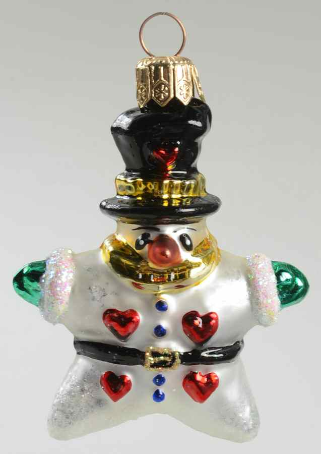 Snowmen Hearts For You Gem - No Box by Christopher Radko-1