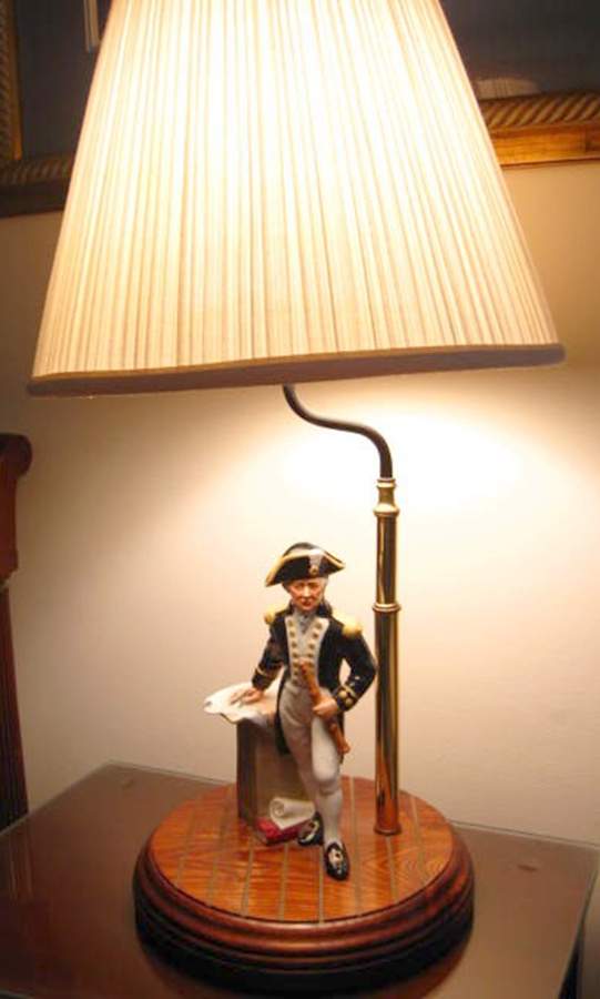 Royal Doulton Figurine Lamps The Captain - No Box by Royal Doulton-1