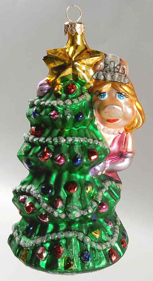 The Muppets Christmas With Miss Piggy - No Box by Christopher Radko-1