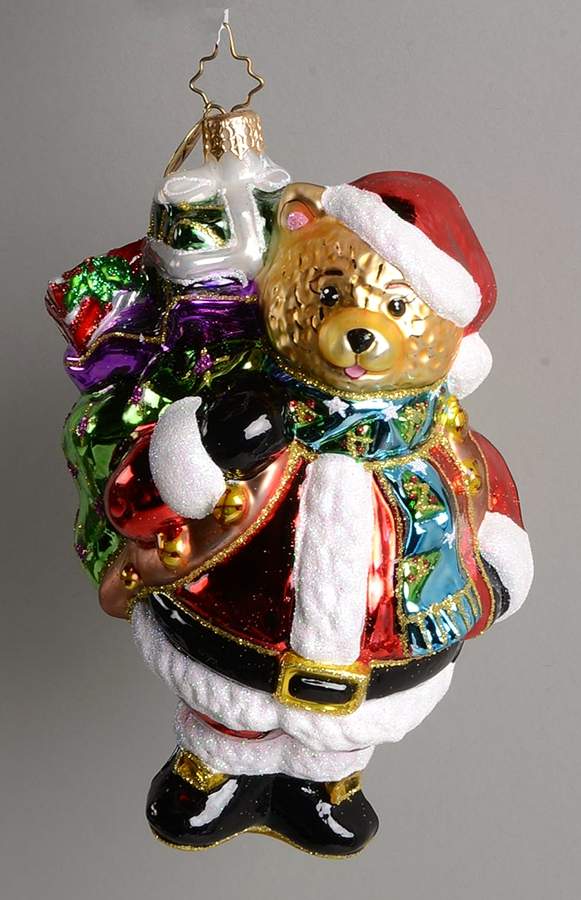 Pediatric Cancer Awareness Bountiful Bruin-2009 - Boxed by Christopher Radko-1