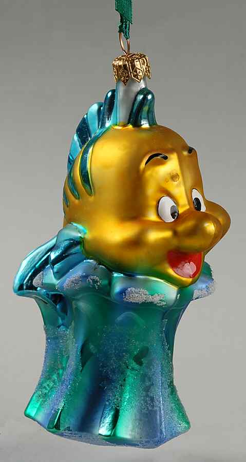 Little Mermaid Flounder - Boxed by Christopher Radko-1