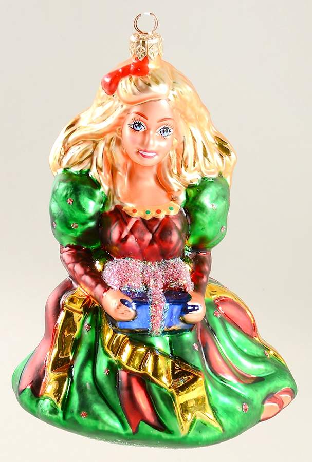 Barbie-Ornament Holiday Barbie-1997 - Boxed by Christopher Radko-1