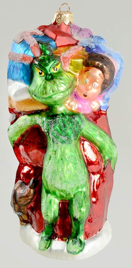 Wubbulous World of Dr Seuss Grinch & Whozits - With Box by Christopher Radko-1