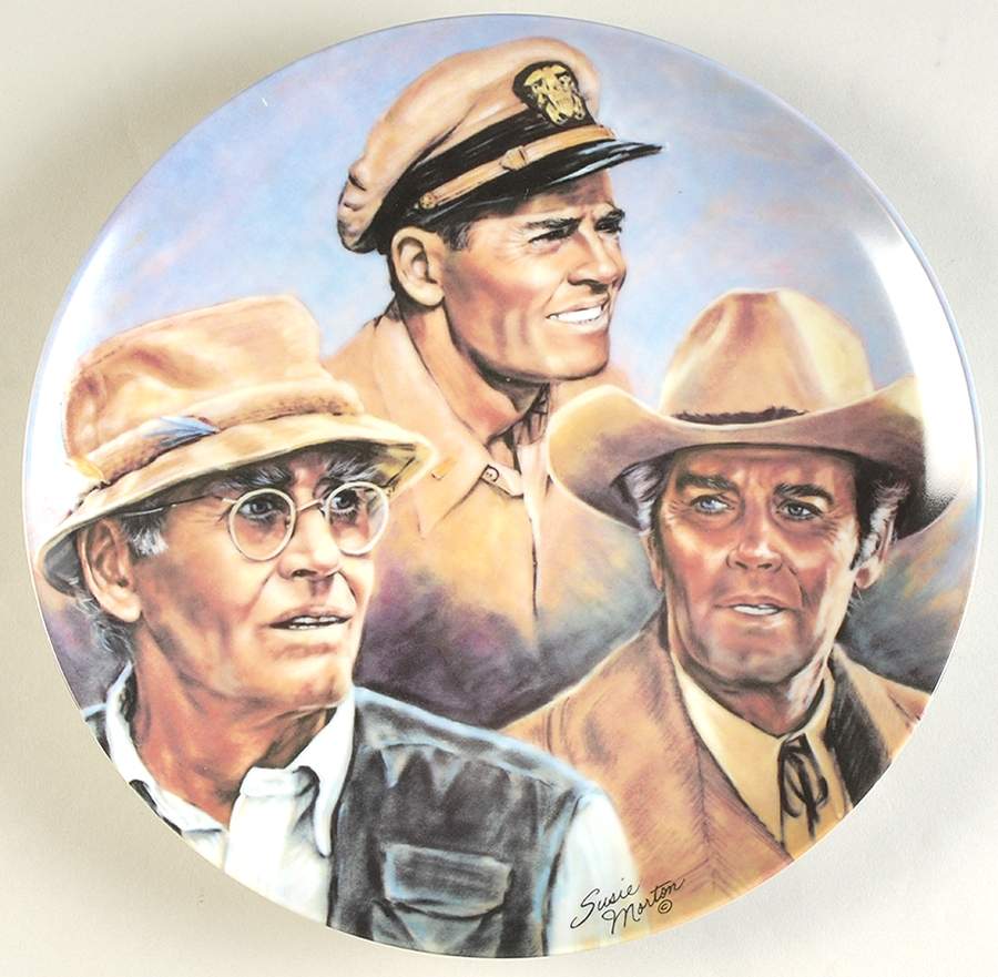 Single Issue Plate Tribute To Henry Fonda-1902-1982 - Boxed by RJ Ernst-1