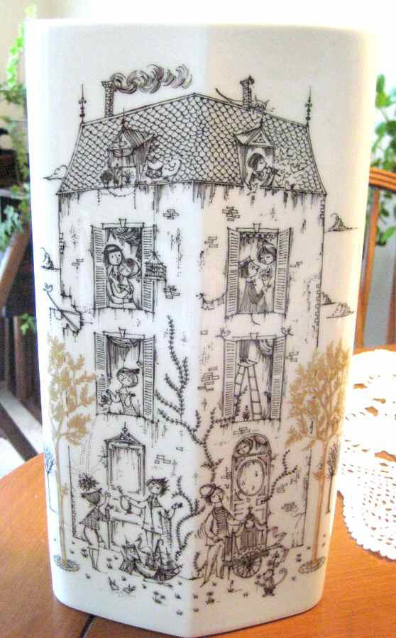 Peynet Giftware Lover's Vase - With Box by Rosenthal - Continental-1