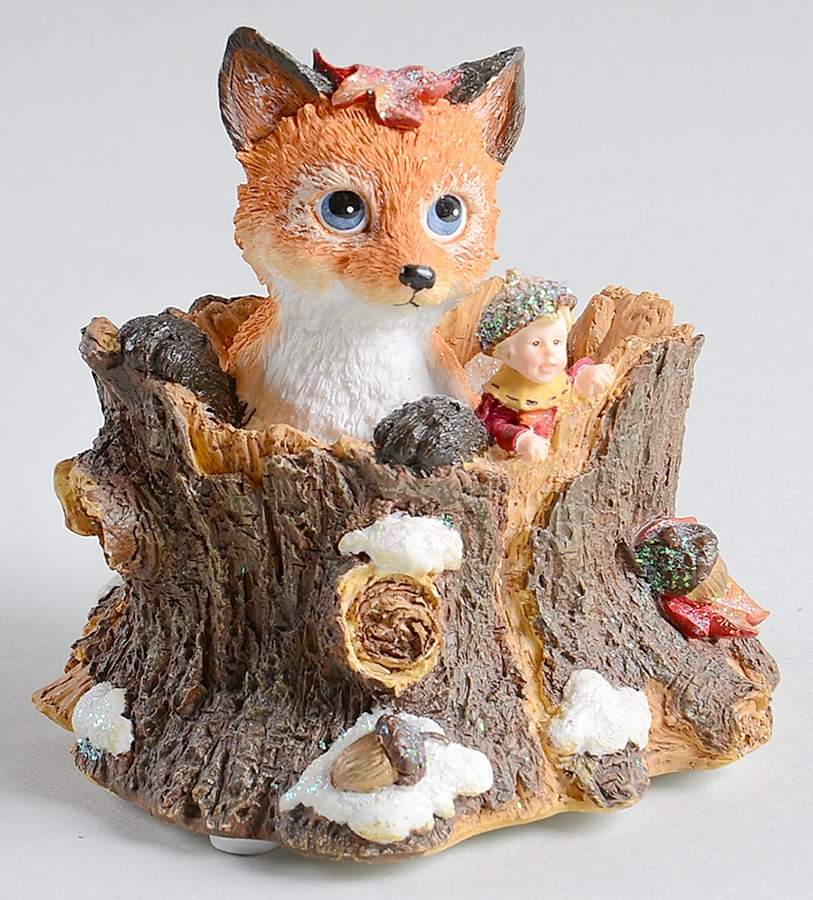Woodland Winds Holiday Hideaway Figurine - Boxed by Christopher Radko-1