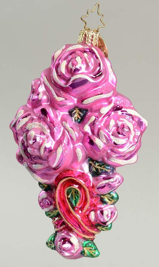 Breast Cancer Research Pretty Petals-2002 - Boxed by Christopher Radko-1