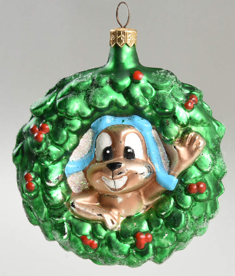 Rocky, Bullwinkle, & Friends Rocky's Wreath - No Box by Christopher Radko-1