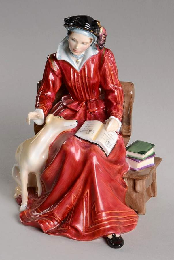 Six Wives of Henry VIII-Figurine Catherine Parr - Boxed by Royal Doulton-1