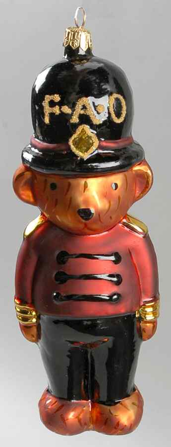 Fao Schwarz Exclusives Toy Soldier Bear - No Box by Christopher Radko-1