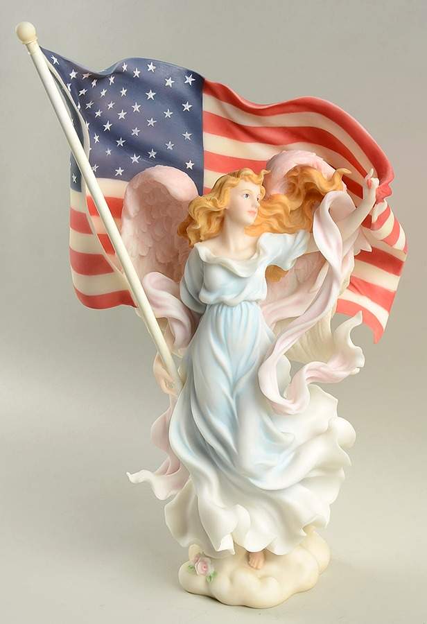 Seraphim Limited Edition-Figurine Liberty-Let Freedom Reign - No Box by Roman-1