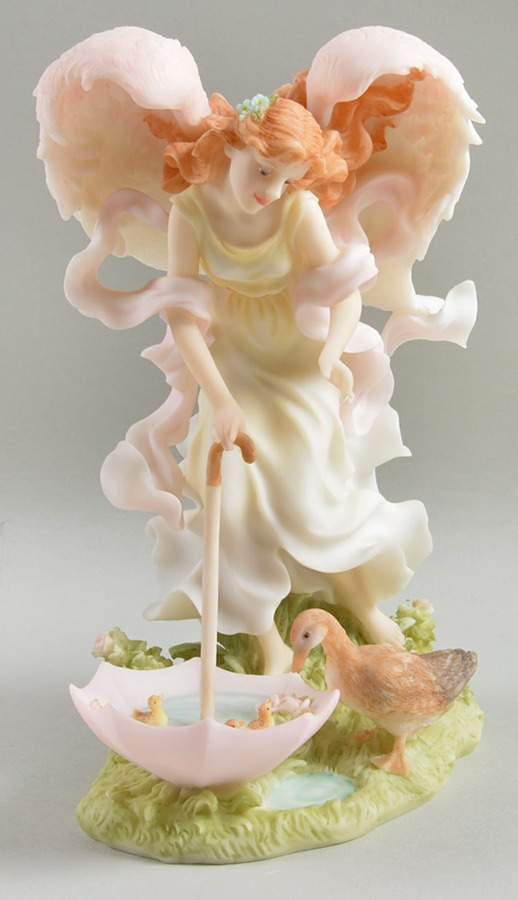 Seraphim Collector Club-Figurine Allison-Every Cloud Has A Silver Lining - No Box by Roman-1
