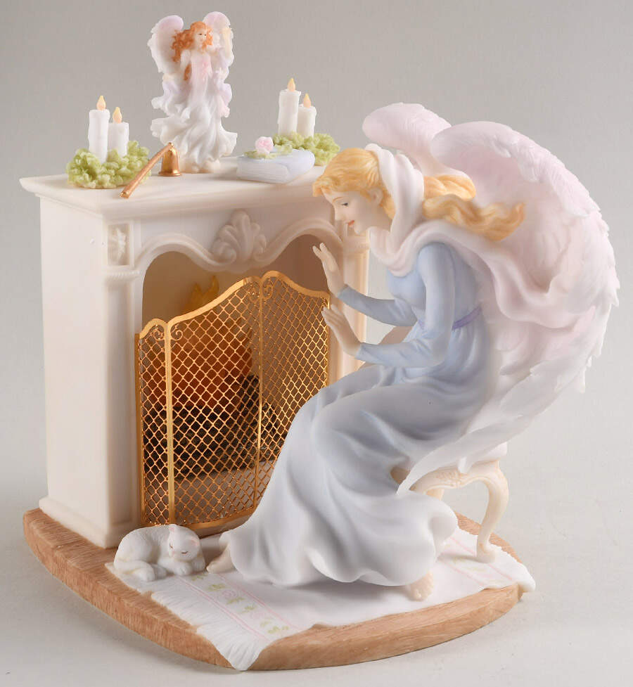 Seraphim Collector Club-Figurine Kendall - Heavenly Warmth - Boxed by Roman-1