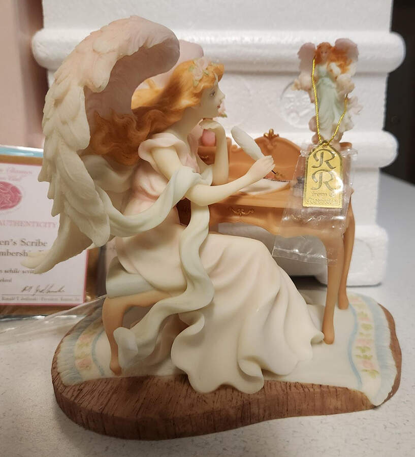 Seraphim Collector Club-Figurine Megan - Heaven's Scribe - No Box by Roman-1