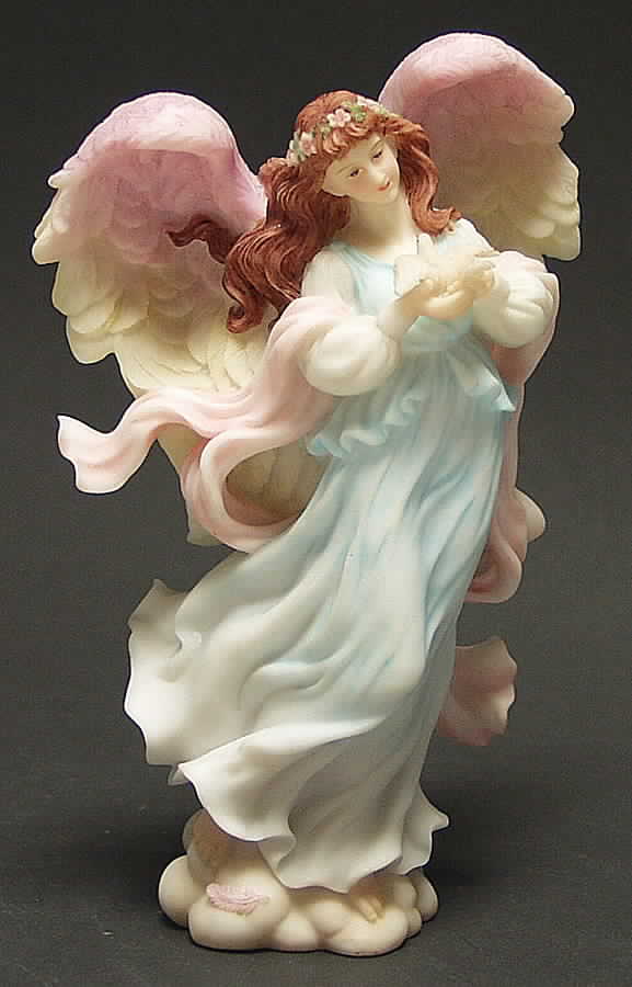 Seraphim Special Event-Figurine Monica-Under Love's Wing - Boxed by Roman-1