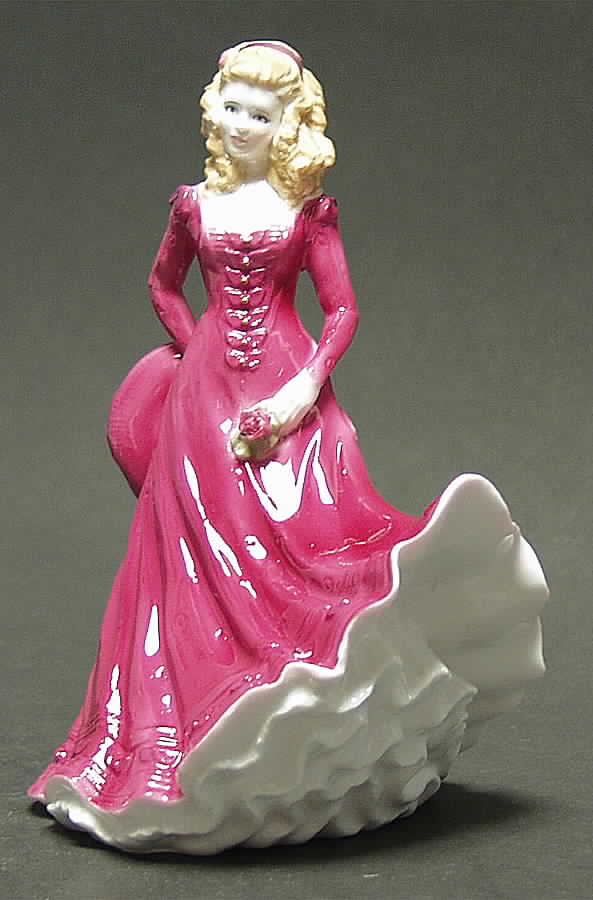 Les Petites Rebecca - With Box by Royal Worcester-1