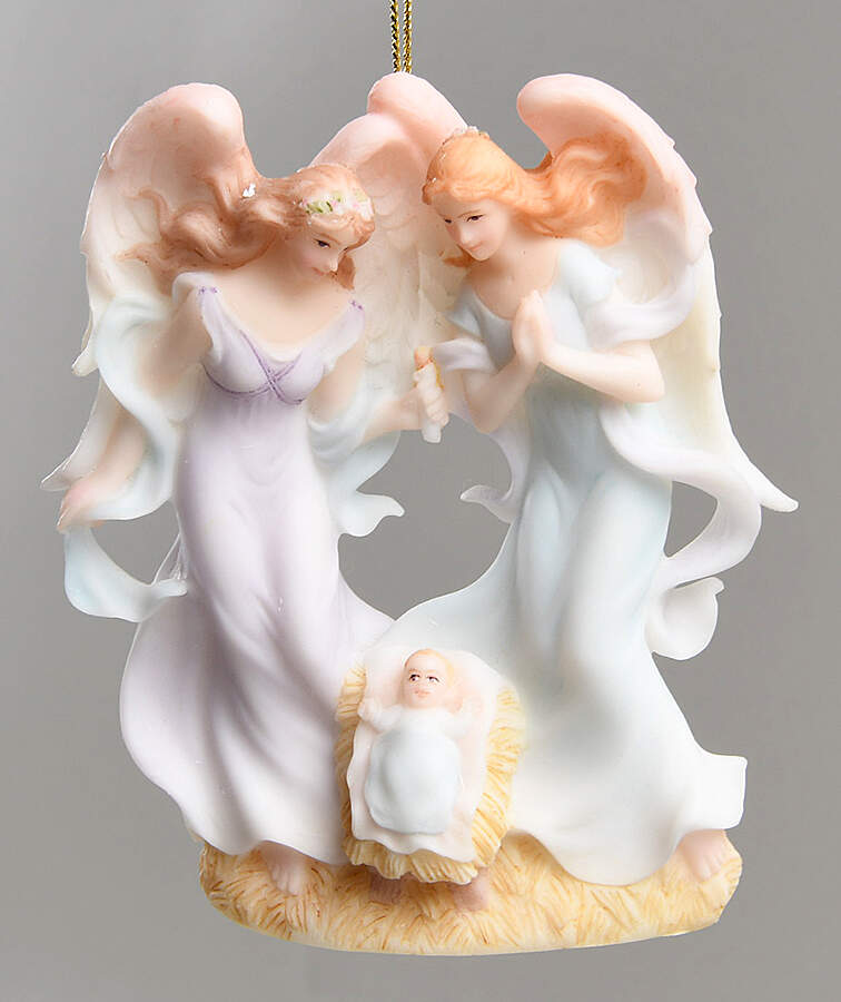 Seraphim Ornaments Oh Come Let Us Adore Him - Boxed by Roman-1