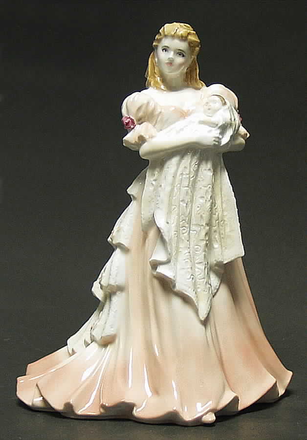 Golden Moments Figurine Mother & Child - No Box by Royal Worcester-1