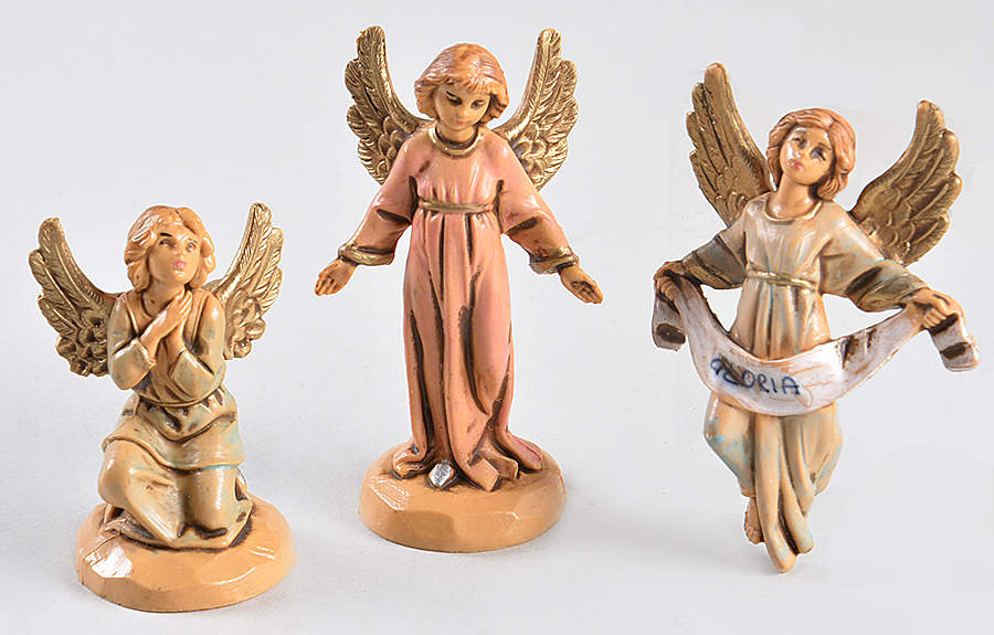 Fontanini Nativity 2.5" Angel-Set Of 3 - Boxed by Roman-1