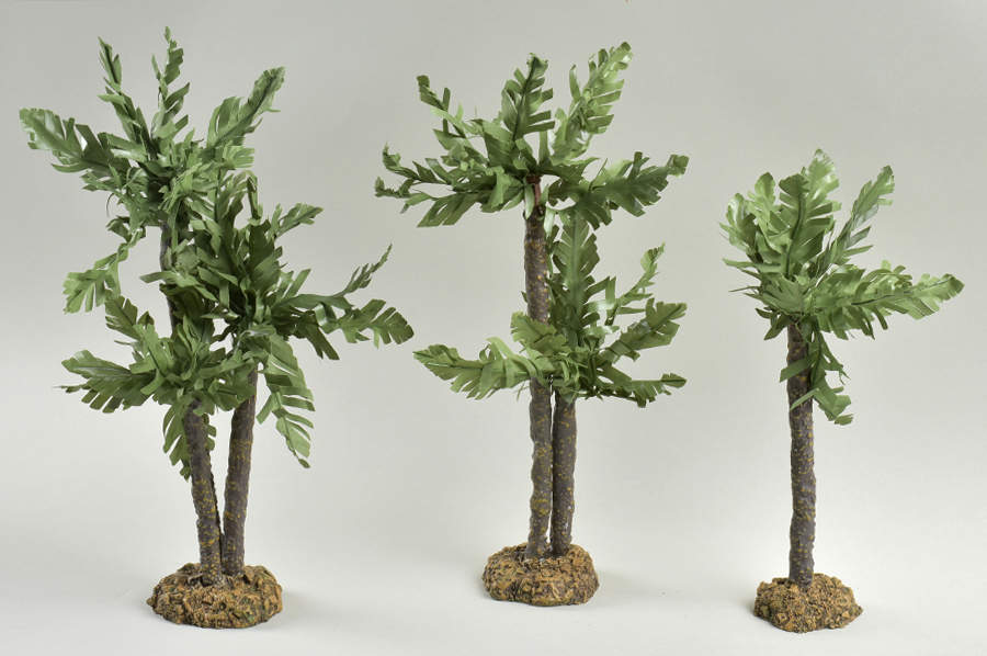 Fontanini Nativity 2.5" Palm Tree Set - Set Of 3 - Boxed by Roman-1