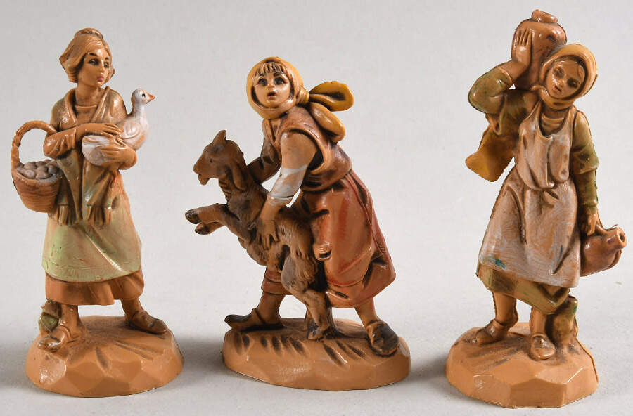 Fontanini Nativity 2.5" Judith, Deborah, Mary-Set Of 3 - Boxed by Roman-1